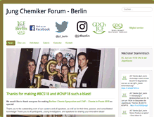 Tablet Screenshot of jcf-berlin.de